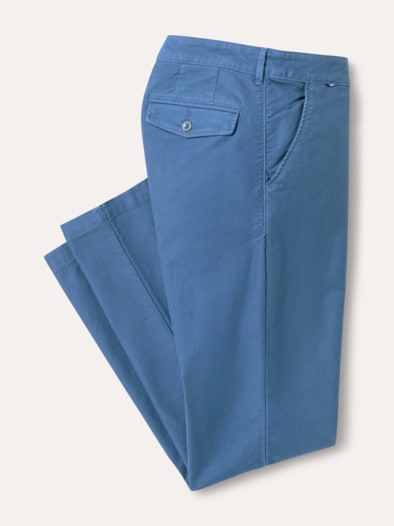 100 Komplimente Chino Mittelblau
