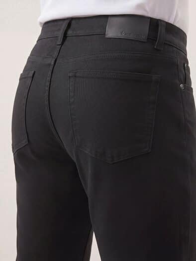 Wärmende Five Pocket Schwarz