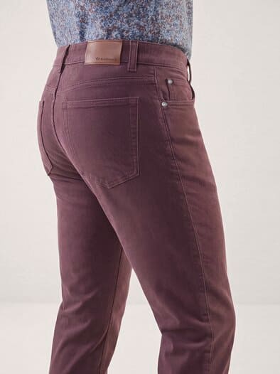 Wärmende Five Pocket Bordeaux