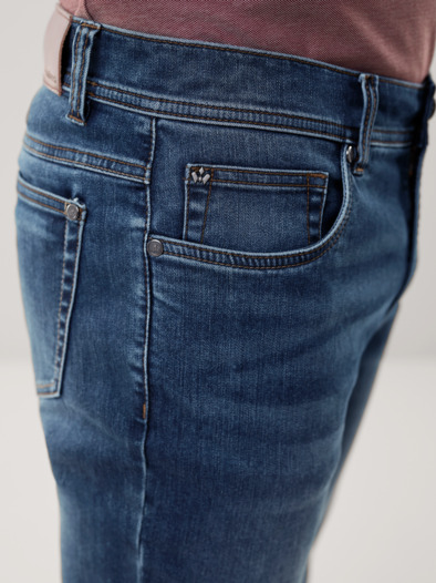 Husky-Jeans Five Pocket Blue