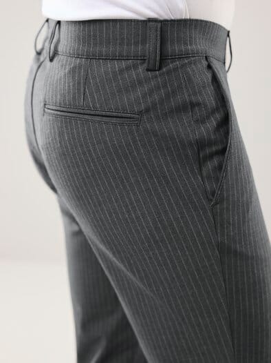 Macht-Alles-Mit Hose 2.0 Grau Gestreift