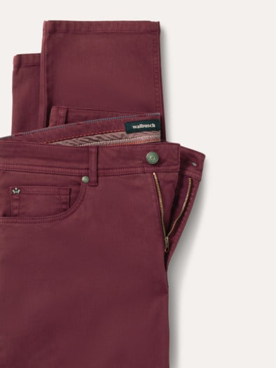 Ganzjahres Five-Pocket Bordeaux