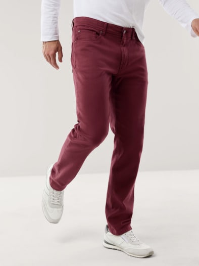 Ganzjahres Five-Pocket Bordeaux