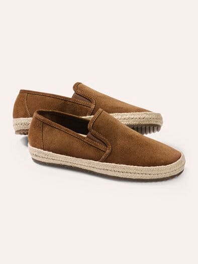 Espadrilles Haselnuss