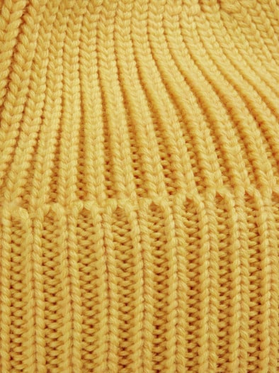 Merino-Mütze Safran
