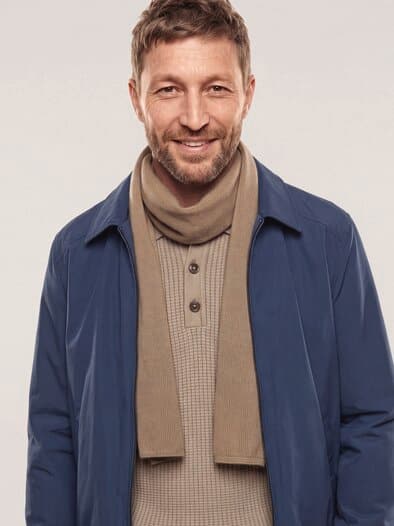 Cashmere Schal Beige