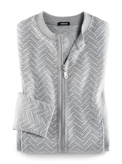 Jacquard Homewearjacke Jacquard Homewearjacke