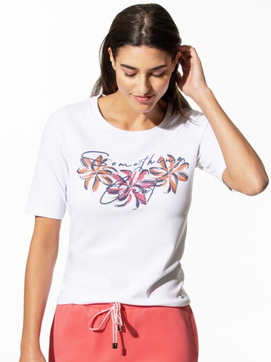 Baumwollshirt Blumenliebe