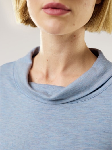 Wellness-Sweaty  Auszeit Jeans Melange