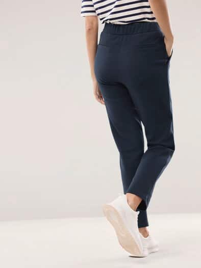 Jersey Twill Hose Nachtblau
