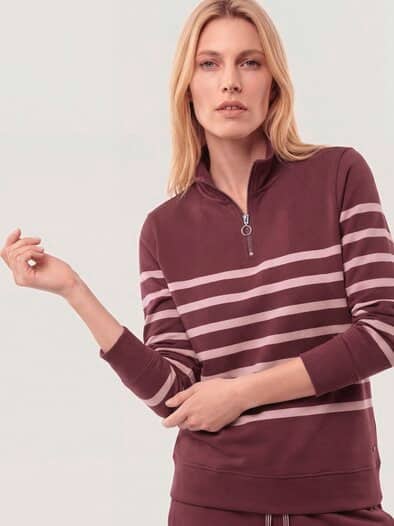 Baumwollstretch Troyer Merlot