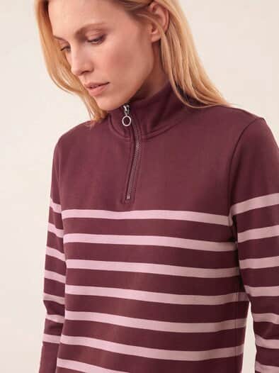 Baumwollstretch Troyer Merlot