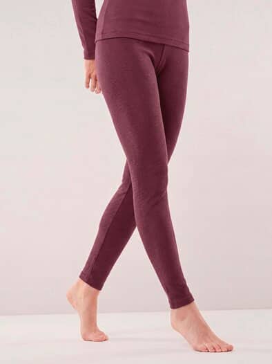 Thermo-Hose Lang Bordeaux gestr.