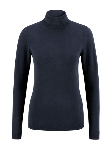Viskose-Rolli Hautschmeichler Navy