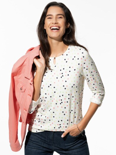 Viskoseshirt Frühlingsliebe Viskoseshirt Frühlingsliebe