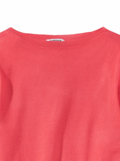 U-Boot-Pullover Hautschmeichler Koralle