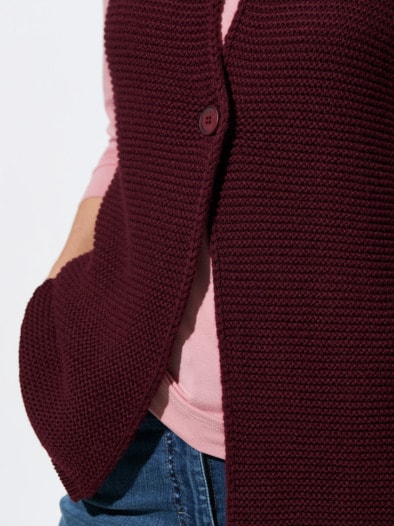 Strickweste Merinomix Barolo