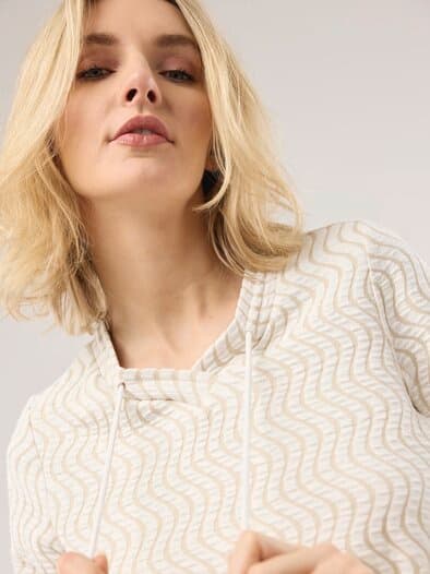 Sweatshirt perfekte Welle Safaribeige
