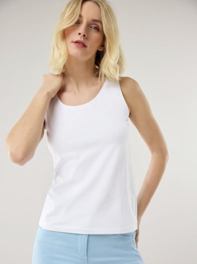 Baumwoll-Basic -Top