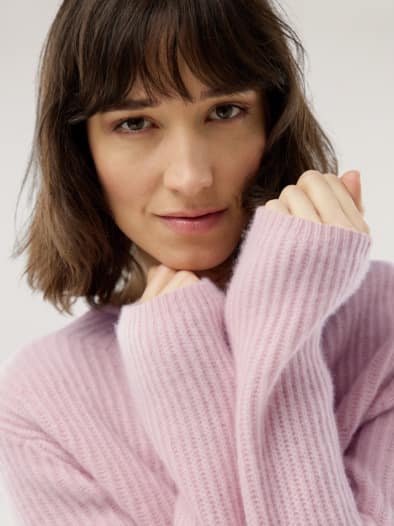 Cashmere Pullover 100 Prozent Puder