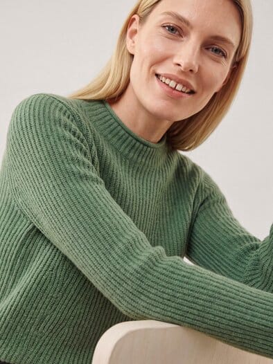 Cashmere Pullover 100 Prozent Basilikum