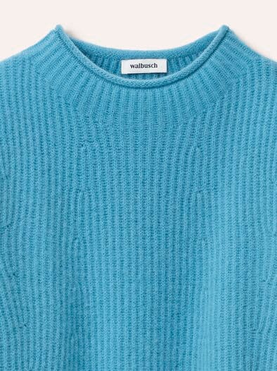 Cashmere Pullover 100 Prozent Hellpetrol