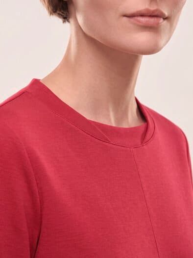 Edelbasic Sweatshirt Dunkelrot