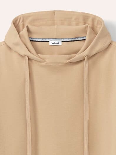 Sweatshirt mit Kapuze Sand