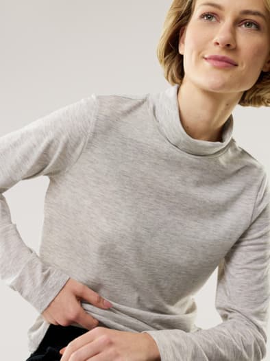 Premium Rolli Wollmix Grau Melange