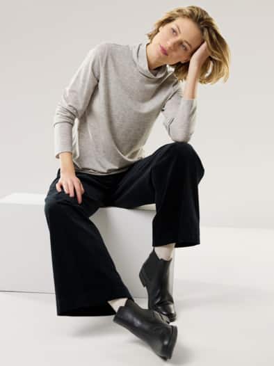 Premium Rolli Wollmix Grau Melange