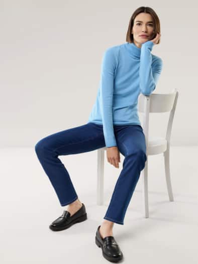 Viskose Rolli Hautschmeichler Cashmere Blue