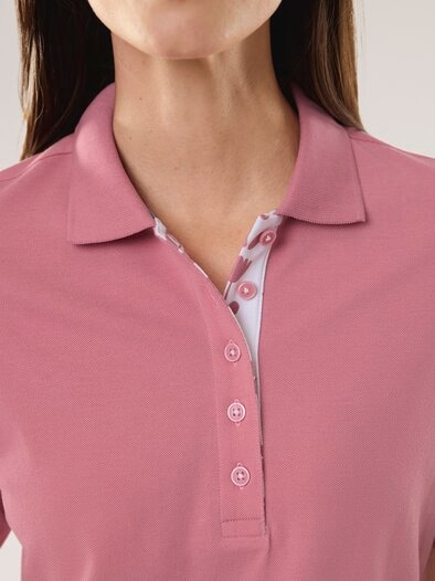 Poloshirt Frischekick Rosenholz