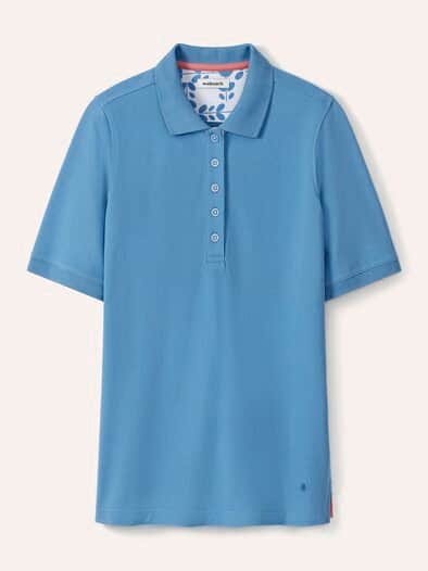 Poloshirt Frischekick Jeansblau
