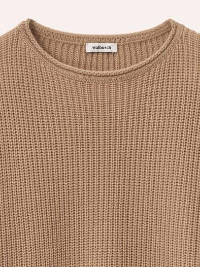 Pullover mit Kimonoärmel Praline