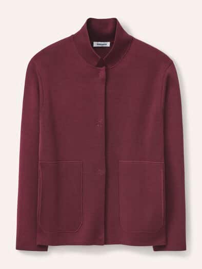 Milano Strickjacke Merlot