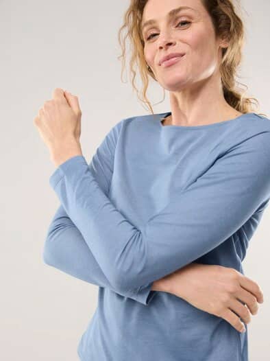 Wärmendes Shirt Smokey Blue