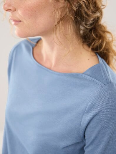 Wärmendes Shirt Smokey Blue