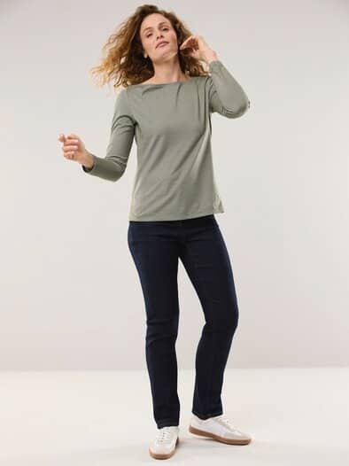 Wärmendes Shirt Oliv