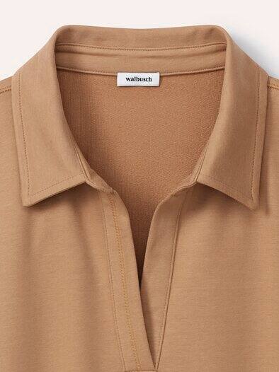 Poloshirt Edelmodal Praline