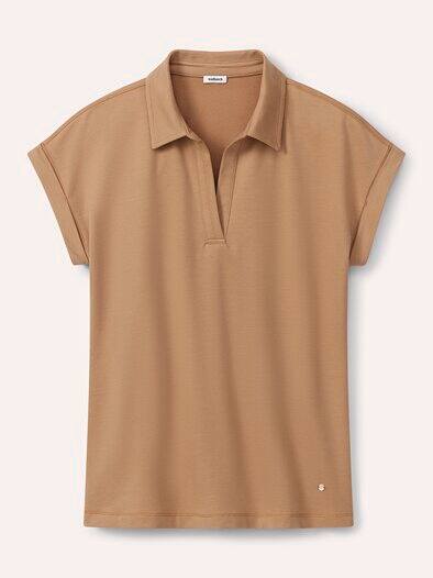 Poloshirt Edelmodal Praline