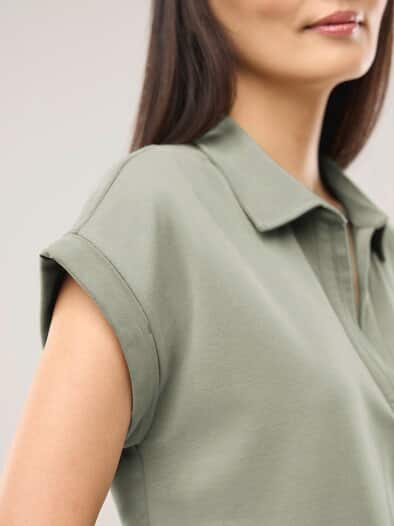 Poloshirt Edelmodal Khaki