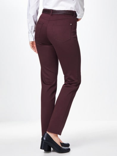 Extraglatt Baumwollhose Barolo