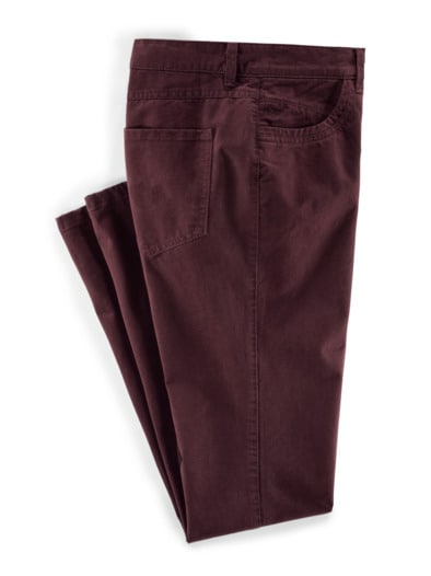 Extraglatt Baumwollhose Barolo