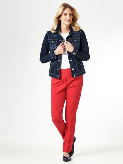 Powerstretch-Jeansjacke Blue Black