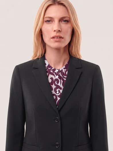 Kofferblazer Deluxe Schwarz