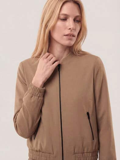 Kofferblouson Praline