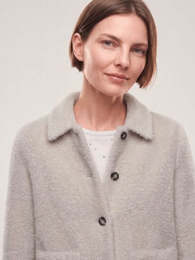 Flauschige Jacke Kitt