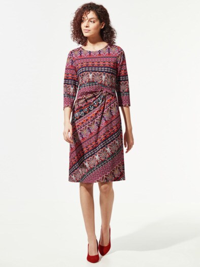 Jerseykleid Wickeloptik Jerseykleid Wickeloptik