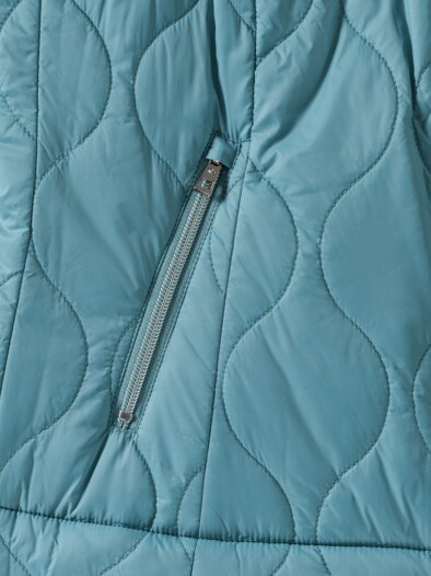 Wendeweste Kuschelcord Gletscherblau