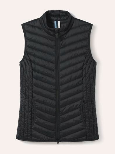 Steppweste Schwarz